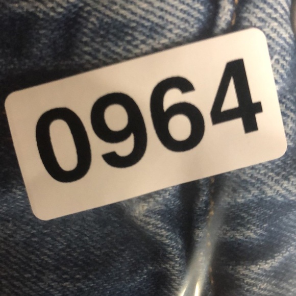 A&F 25/28 90s Straight Ultra High Rise 0963 Abercrombie fitch rigid light blue - Picture 8 of 8